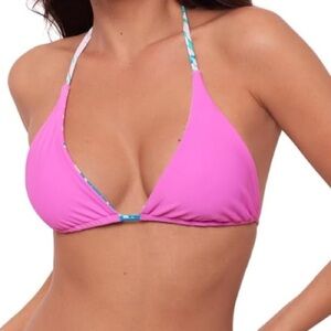 Sport Illustrated Pink Standard  multi-way Bikini Top